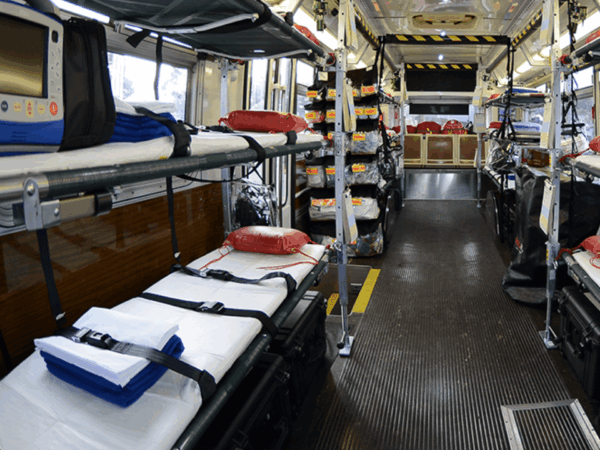 Ambustretcher bedding kit- Product (1) AmbuStretcher Bedding Kit