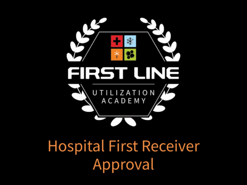 Hospital First Receiver Approval